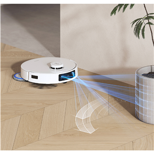 Ecovacs Deebot T30S Combo, Wet & Dry, balta - Robots putekļu sūcējs + rokas putekļu sūcējs