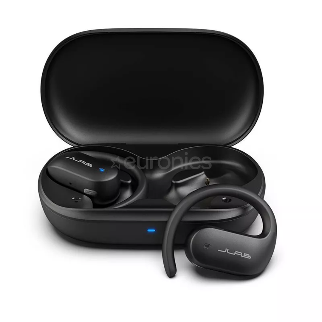JLab Open Sport, black - True wireless earphones