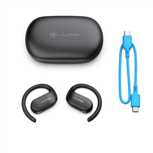 JLab Open Sport, melna - Bezvadu austiņas