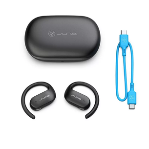 JLab Open Sport, black - True wireless earphones