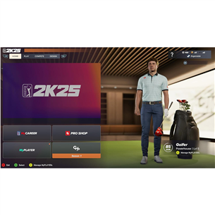 PGA Tour 2K25, PlayStation 5 - Spēle