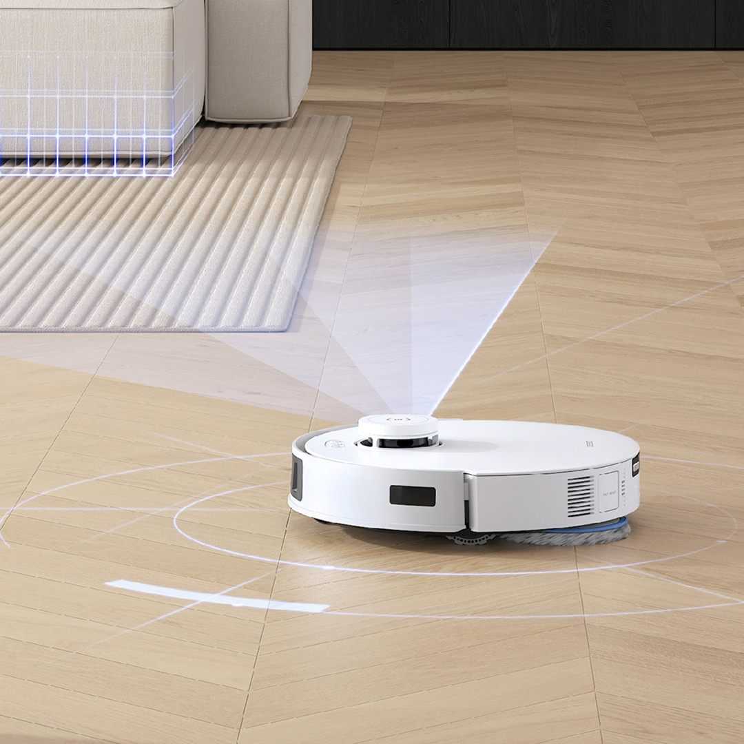 Ecovacs Deebot T30C PRO, Wet & Dry, balta - Robots putekļu sūcējs