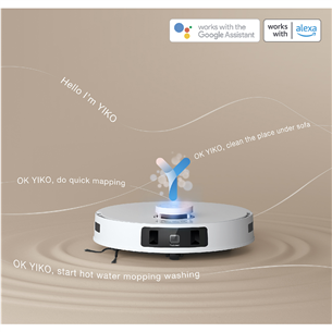 Ecovacs Deebot T30C PRO, wet & dry, white - Robot vacuum cleaner