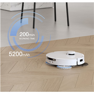 Ecovacs Deebot T30C PRO, Wet & Dry, balta - Robots putekļu sūcējs