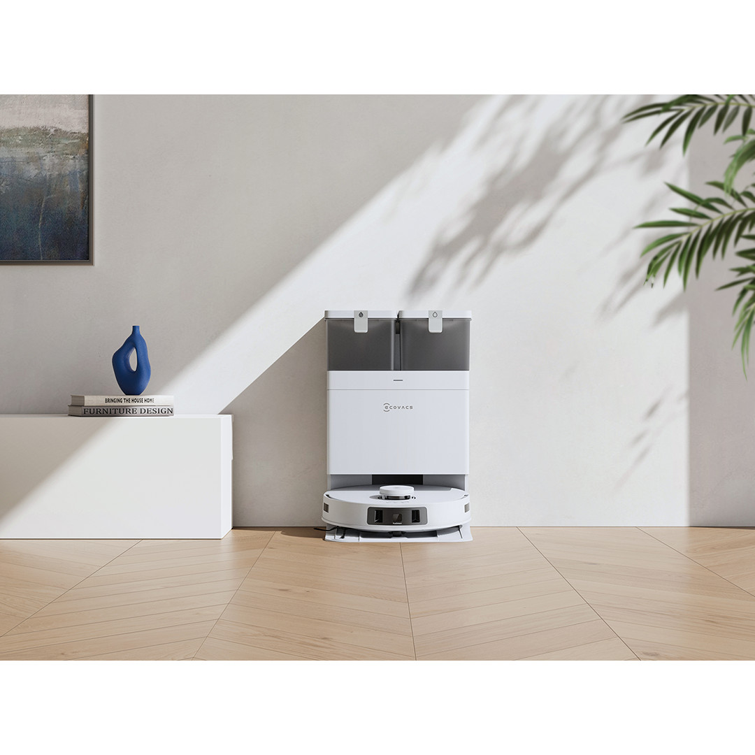 Ecovacs Deebot T30C PRO, Wet & Dry, balta - Robots putekļu sūcējs