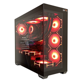 Intop Gaming R7 Aqua, Ryzen 7, 64 GB, 2 TB, RTX 5080, black - Desktop PC