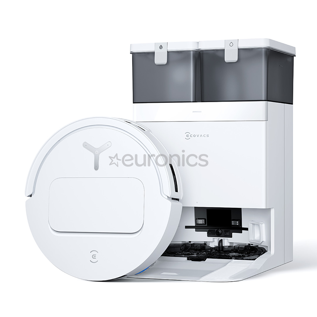 Ecovacs Deebot T50 PRO OMNI, сухая и влажная уборка, белый - Робот-пылесос