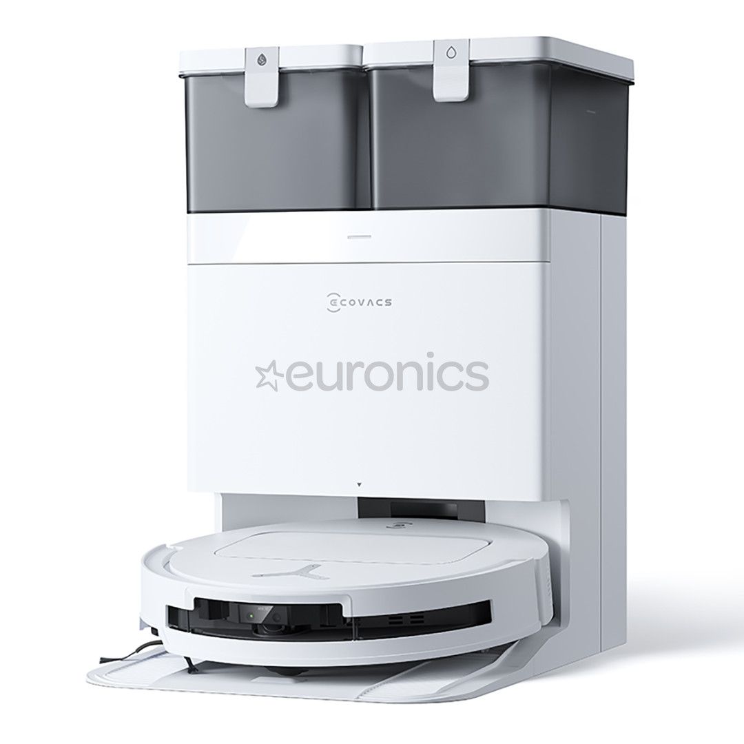 Ecovacs Deebot T50 PRO OMNI, сухая и влажная уборка, белый - Робот-пылесос