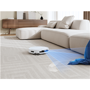 Ecovacs Deebot T50 PRO OMNI, Wet & Dry, balta - Robots putekļu sūcējs