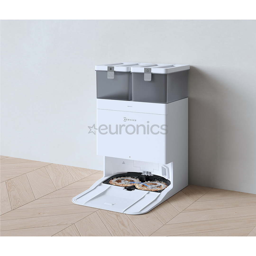 Ecovacs Deebot T50 PRO OMNI, сухая и влажная уборка, белый - Робот-пылесос