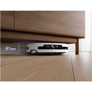 Ecovacs Deebot T50 PRO OMNI, Wet & Dry, balta - Robots putekļu sūcējs