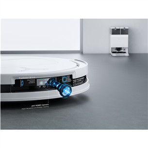 Ecovacs Deebot T50 PRO OMNI, сухая и влажная уборка, белый - Робот-пылесос