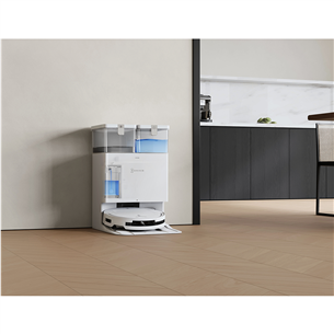 Ecovacs Deebot T50 PRO OMNI, Wet & Dry, balta - Robots putekļu sūcējs