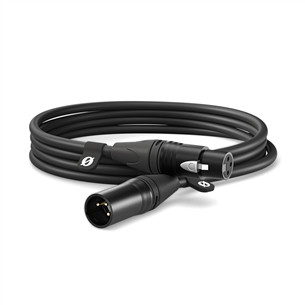 Rode XLR-3, 3 m, melna - Kabelis XLR3M