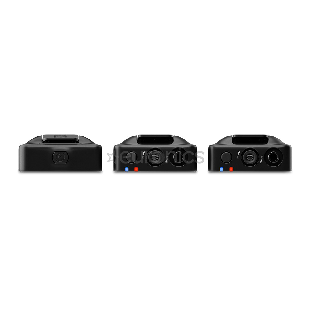 Rode Wireless GO (Gen 3), melna - Bezvadu mikrofonu sistēma