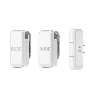 Rode Wireless Micro, USB-C, balta - Bezvadu mikrofonu sistēma