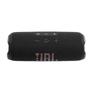 JBL Flip 7, melna - Portatīvais bezvadu skaļrunis