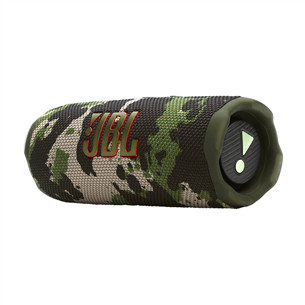 JBL Flip 7, kamuflāža - Portatīvais bezvadu skaļrunis