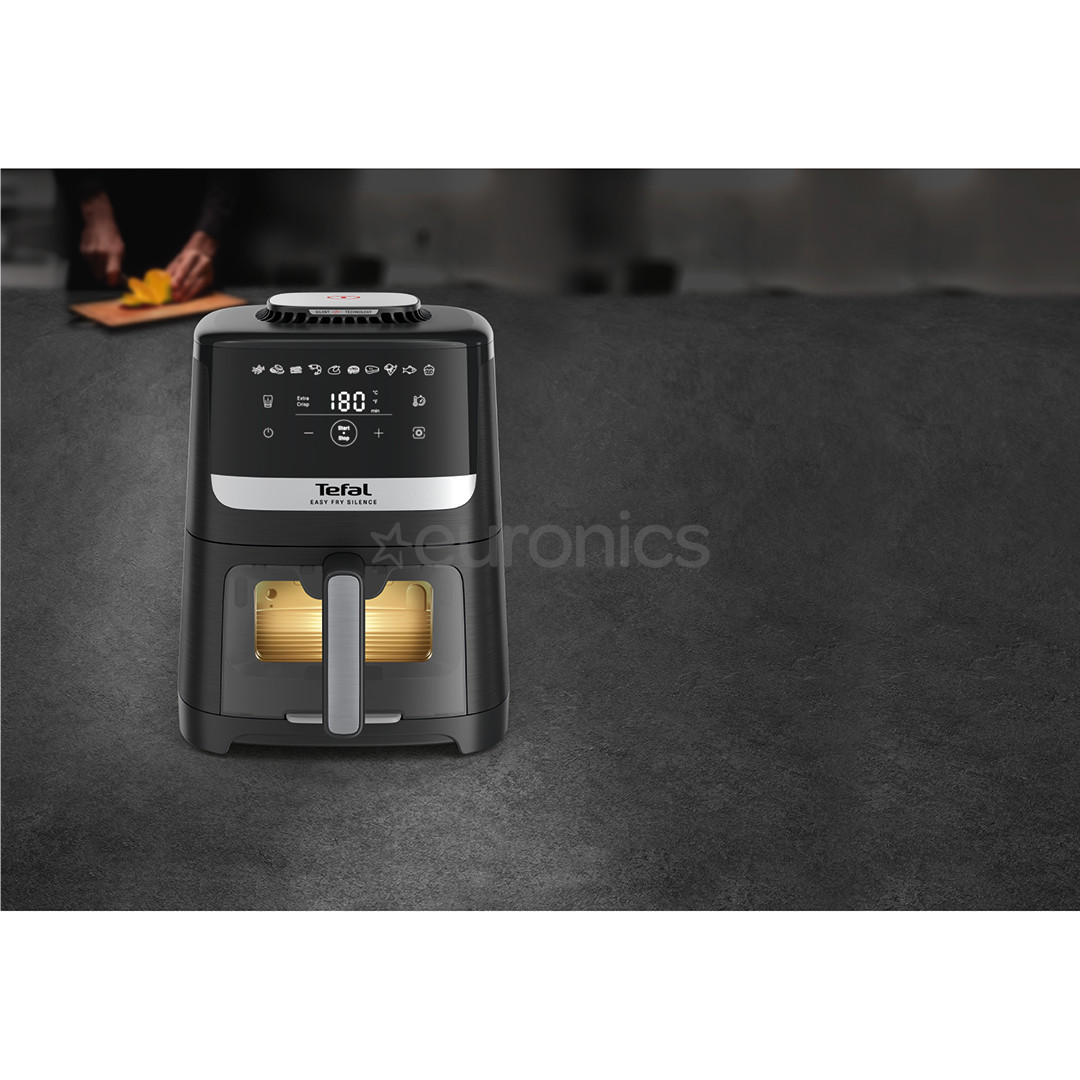Tefal Easy Fry Silence, 1670 W, 5 L, black - Air fryer