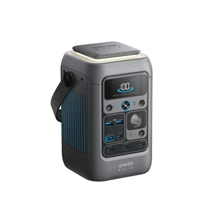 Anker Solix C300X DC, 300 Вт, 288 Втч, серый - Аккумуляторная станция