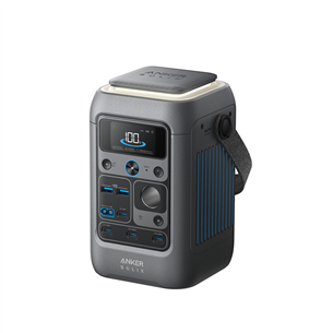 Anker Solix C300X DC, 300 W, 288 Wh, pelēka - Pārnēsājama spēkstacija