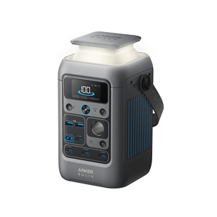 Anker Solix C300X DC, 300 W, 288 Wh, pelēka - Pārnēsājama spēkstacija