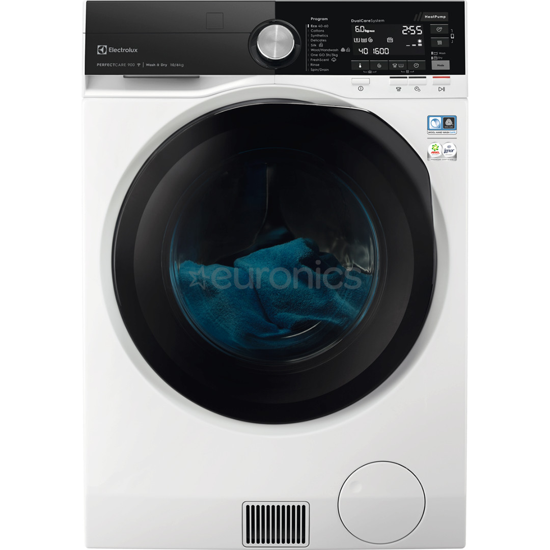 Electrolux PerfectCare 900, 10 кг/6 кг, глубина 63,6 см, 1600 об/мин - Стирально-сушильная машина