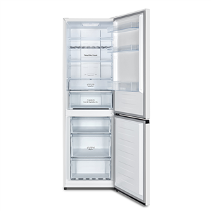 Hisense, NoFrost, 304 L, augstums 186 cm, balta - Ledusskapis
