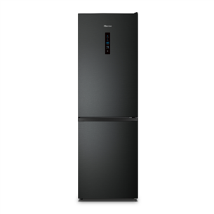 Hisense, NoFrost, 304 л, высота 186 см, черный - Холодильник RB390N4CFD