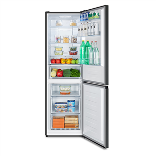 Hisense, NoFrost, 304 л, высота 186 см, черный - Холодильник