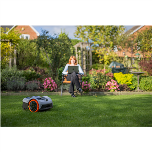 Segway Navimow i105e, pelēka/melna - Robots zāles pļāvējs
