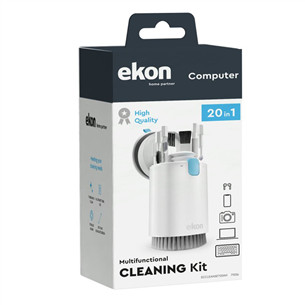 EKON 20-in-1 Cleaning Kit, balta - Tīrīšanas komplekts