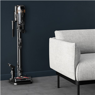 Tefal X-Force Flex 15.60 Aqua, melna/zelta - Bezvadu putekļu sūcējs