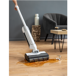 Tefal X-Clean 10, Wet & Dry, balta - Bezvadu putekļu sūcējs