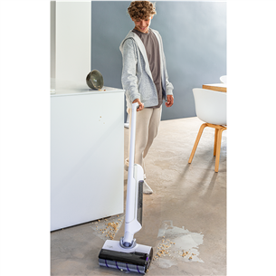 Tefal X-Clean 10, Wet & Dry, balta - Bezvadu putekļu sūcējs
