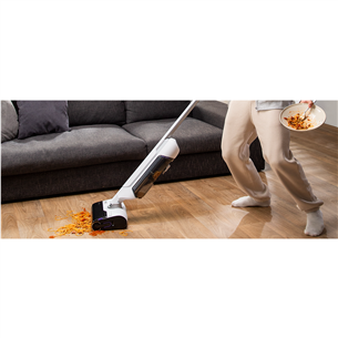 Tefal X-Clean 10, Wet & Dry, balta - Bezvadu putekļu sūcējs
