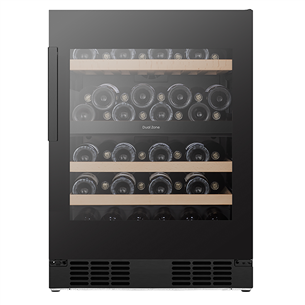 Hisense, 46 pudeles, augstums 82 cm, melna - Vīna skapis RW3N122GSLF