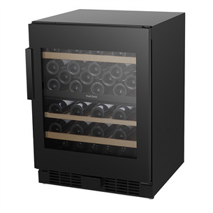 Hisense, 46 bottles, height 82 cm, black - Wine cooler