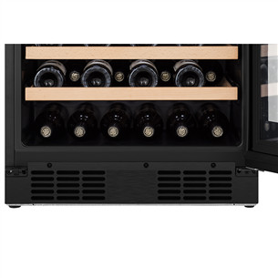 Hisense, 46 bottles, height 82 cm, black - Wine cooler