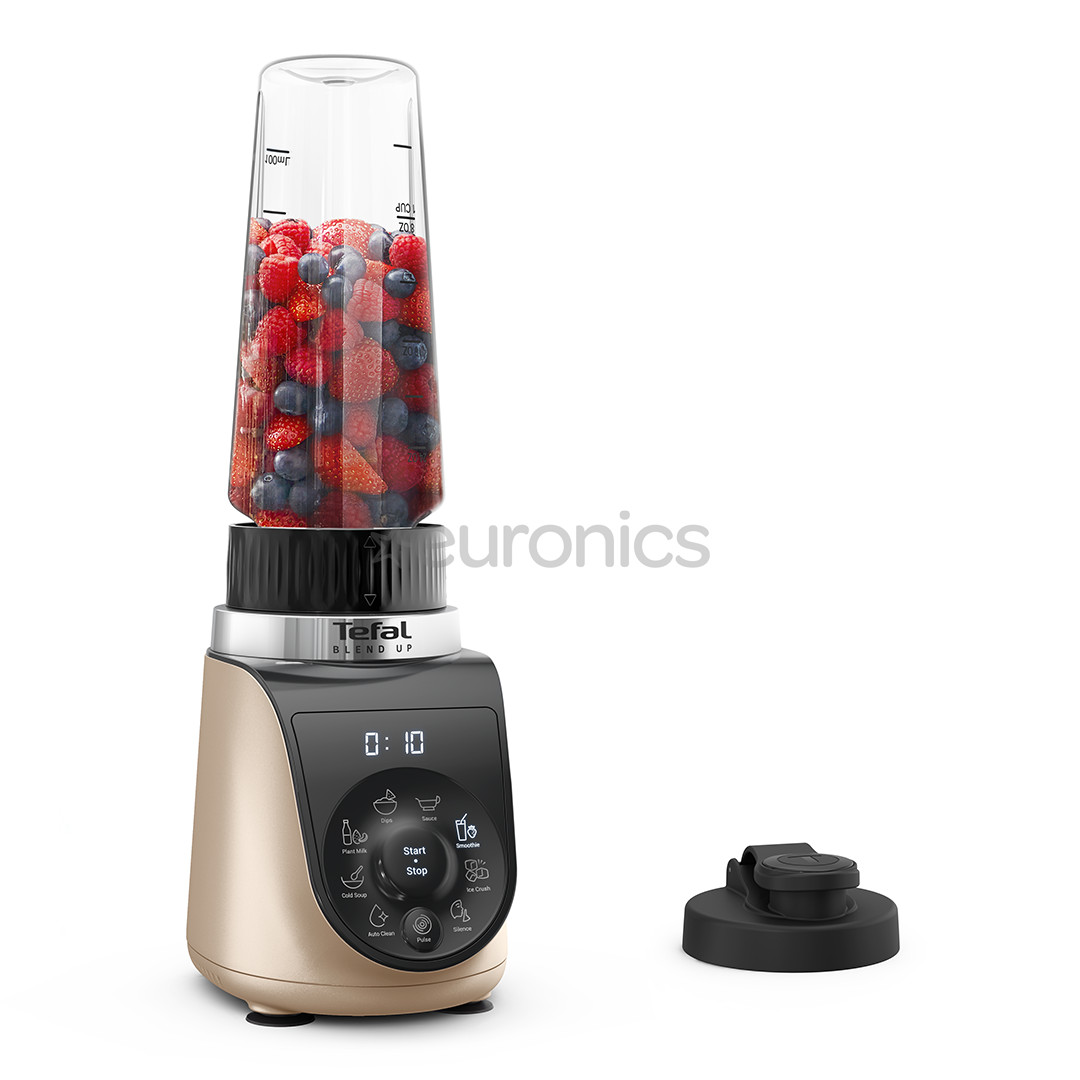 Tefal Blend Up, 1000 W, zelta/melna - Mini blenderis