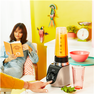 Tefal Blend Up, 1000 W, zelta/melna - Mini blenderis