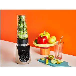 Tefal Blend Up, 1000 W, zelta/melna - Mini blenderis