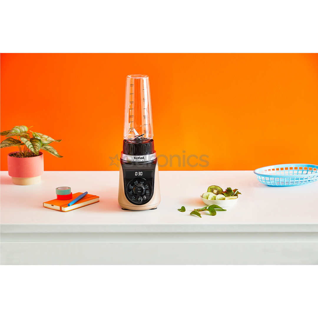 Tefal Blend Up, 1000 W, zelta/melna - Mini blenderis