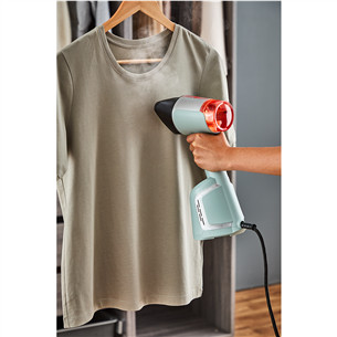 Tefal AeroSteam, 1400 W, gaiši zilganzaļš - Rokas apģērbu tvaicētājs