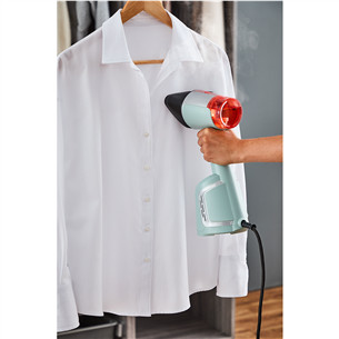 Tefal AeroSteam, 1400 W, gaiši zilganzaļš - Rokas apģērbu tvaicētājs