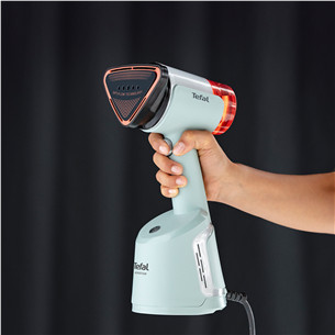 Tefal AeroSteam, 1400 W, gaiši zilganzaļš - Rokas apģērbu tvaicētājs