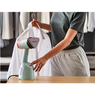 Tefal AeroSteam, 1400 W, gaiši zilganzaļš - Rokas apģērbu tvaicētājs