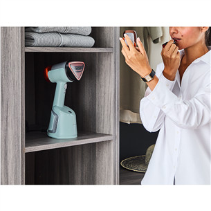 Tefal AeroSteam, 1400 W, gaiši zilganzaļš - Rokas apģērbu tvaicētājs