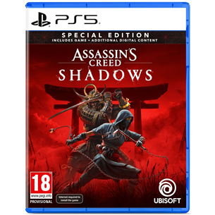 Assassin's Creed: Shadows, Special Edition, PlayStation 5 - Spēle 3307216292951