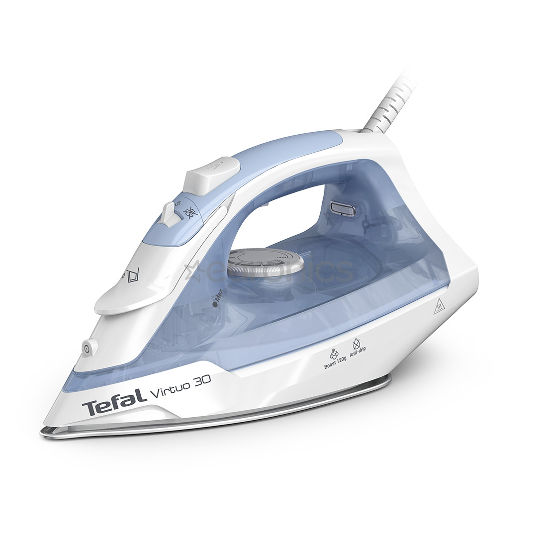 Tefal Virtuo 30, 2000 W, blue - Steam iron
